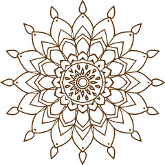 abstract floral ornament