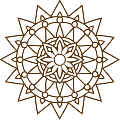 Fototapeta premium abstract round ornament