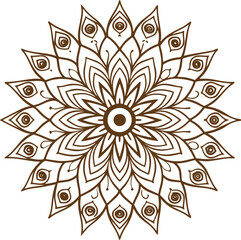 abstract floral ornament