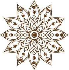 abstract floral ornament