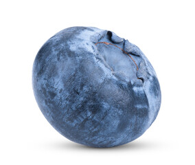 Fresh blueberry  isolated on transparent png