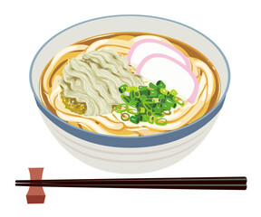 とろろ昆布うどん