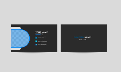 simple and minimalist business card design