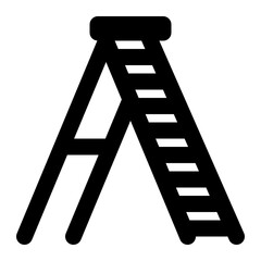 ladder, stairs, steps, equipment, construction equipment, construction tools outline icon