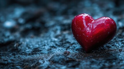 Obraz premium First love heart. Generative AI