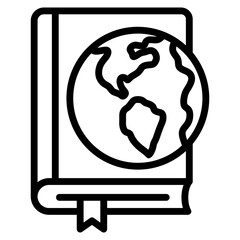 Geography  Icon Element For Design