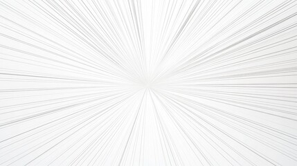 Obraz premium Radiating lines emanating from a central point, representing the worldas influence and reach, against a pristine white background.