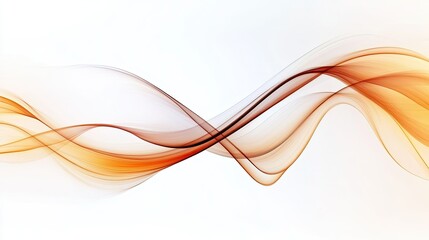 Two abstract lines converging into a single, harmonious flow, illustrating the unity and bond of love on a white background.