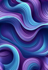 blue and purple digital waves background