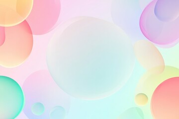Abstract color gradient soft color transition organic geometry pattern background