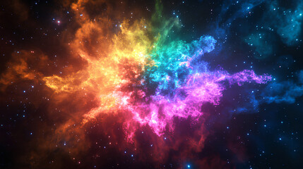 Explosion effects, Rainbow neon fire explosion and Realistic smoke