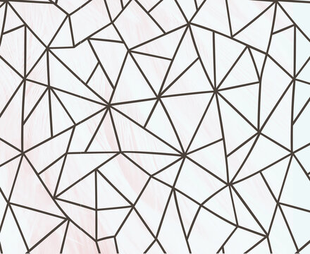 Abstract triangular shape textured background in black and light grey