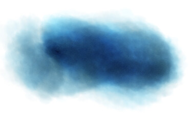 Abstract watercolor grainy gradient texture, empty space, realistic cutout on transparent background. Watercolor grungy paint stains texture overlay effect