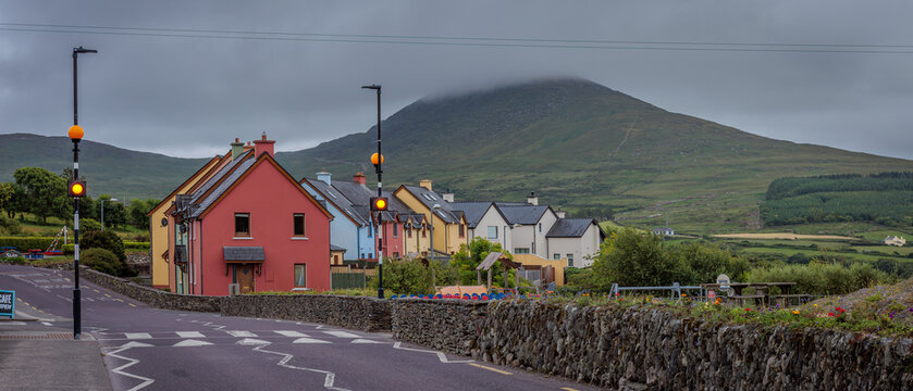 Eyeries, Ireland - June 9 2024 "Beautiful small irish town in west Ireland"