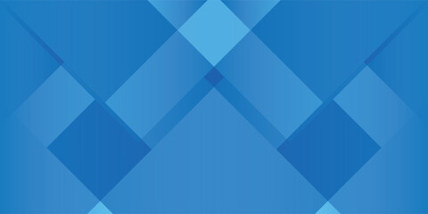 Abstarct blue geometric shapes background. Dynamic shapes composition.