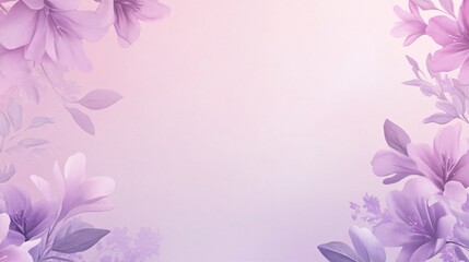 Beautiful floral background featuring soft lavender and pink hues with delicate blossoms.