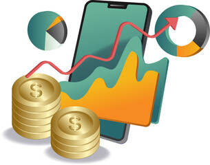 Smartphone business financial data analysis