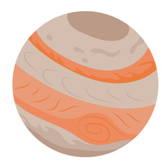 Jupiter Planet Illustration Vector