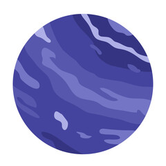 Neptune Planet Illustration Vector