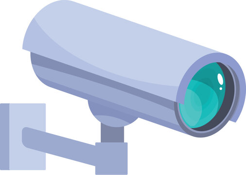 Modern cctv camera is monitoring the area, providing security and peace of mind
