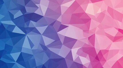 Obraz premium Explore a vibrant flat polygonal background with rich gradients and playful textures perfect for modern designs.