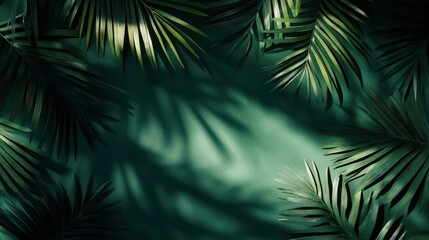 Tropical Foliage: Lush Jungle Leaves in Vibrant Greens