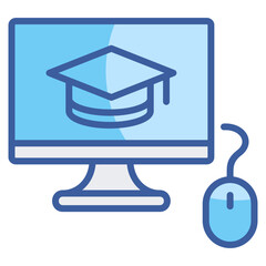Interactive Lecture  Icon Element For Design