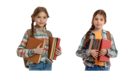 student with backpack