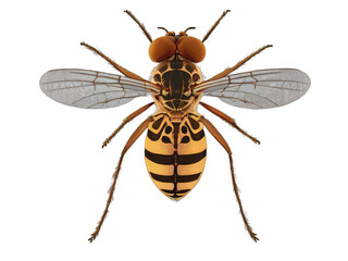Fototapeta premium dragonfly bee illustration isolated on a transparent Background