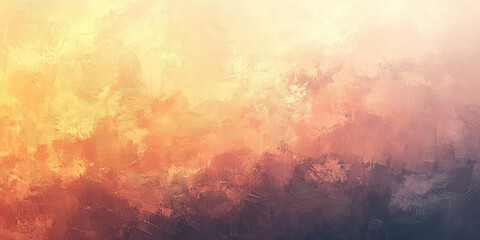 Oil paint strokes on wide canvas, textured color background, decorating art painting illustration, generated ai