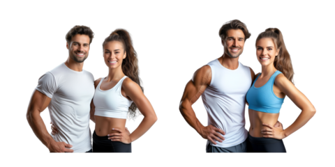 group of people doing exercise