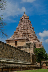 An ancient South Indian architecture Gangaikonda cholapuram located in Kumbakonam,
 Tamil Nadu, India.