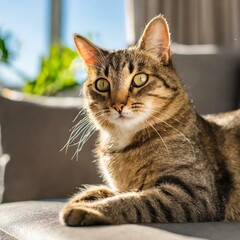 Naklejka premium cats Generative AI