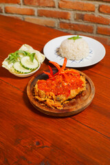 indonesian food on the table
