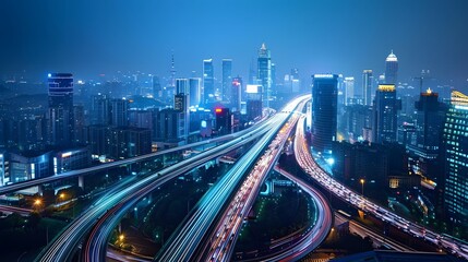 Smart city infrastructure management with AI analyzing real-time data from IoT sensors
