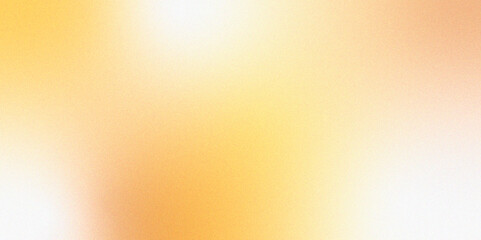gold beige white template empty space color gradient rough abstract background. Orange white grainy background, abstract blurred color gradient noise texture banner poster backdrop modern illustration