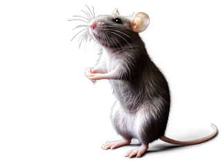 mouse rat  illustration  isolated on a transparent Background