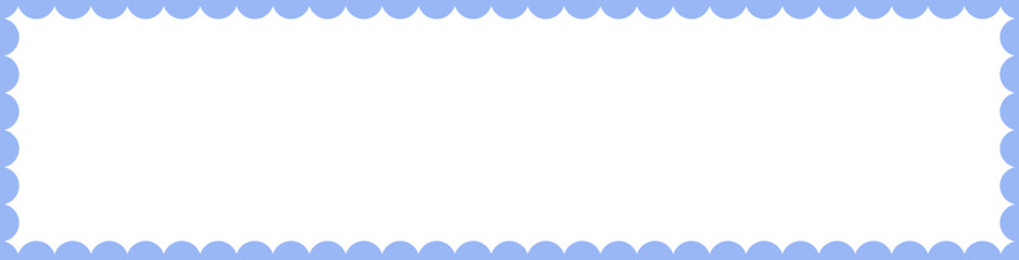 Scalloped Frame Edge Background