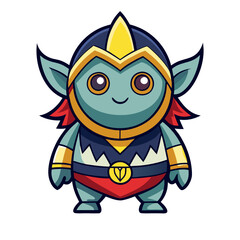 Fototapeta premium cartoon superhero