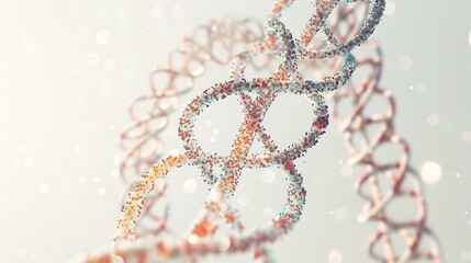 DNA Double Helix: A 3D Molecular Structure