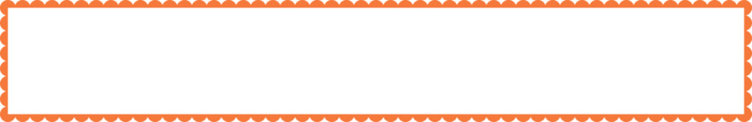 Obraz premium Scalloped Frame Edge Background