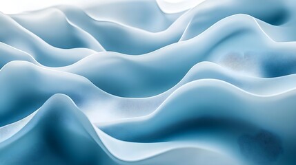 Obraz premium Abstract Blue Wave Pattern Background