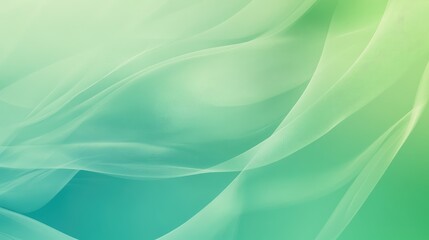 Obraz premium Abstract background blending vibrant green and soft aquamarine gradients in a smooth transition.