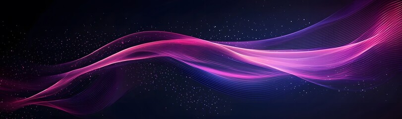 Dynamic translucent soft gradient stream motion. Vector vortex wake effect. Abstract magic energy wave