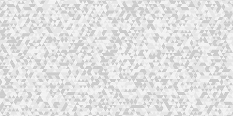 Abstract geometric vector seamless technology gray and white cube square paper background. surface creative diamond geometric pattern gray Polygon Mosaic triangle, business and corporate background.