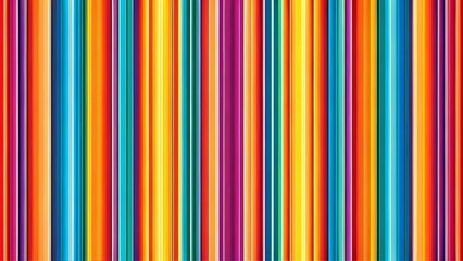 Abstract and vibrant seamless stripes design for use in backgrounds or textiles