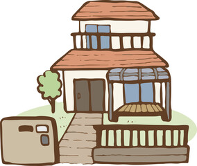 庭をリフォームした家アフター