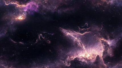 Obraz premium seamless pattern, A breathtaking view of the cosmos filled with vibrant colors and swirling clouds of gas, showcasing the beauty of the universe.
