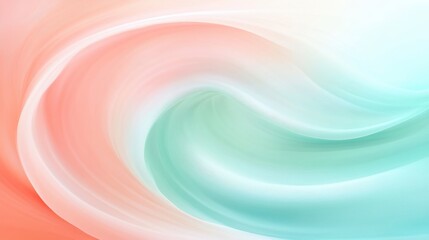 A colorful swirl of pink and green with a blue background. The colors are bright and vibrant, giving the impression of a lively and energetic scene. The swirl pattern suggests movement and fluidity