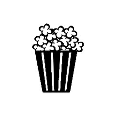 Fast food icon. fast food silhouette